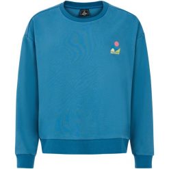Bluza z długim rękawem damska PROTEST PRTNyle. Niebieskie bluzy damskie Protest, bez wzorów, bez kaptura. Za 259.99 zł.