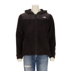 Damska kurtka polarowa Denali TNF. Czarne kurtki damskie The North Face, l, bez wzorów, z polaru, bez kaptura. Za 212.96 zł.