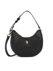 U.S. Polo Assn. Torebka BIUXT8388WVP Czarny. Czarne torebki klasyczne damskie U.S. Polo Assn., z tworzywa sztucznego, bez dodatków. Za 269.99 zł.