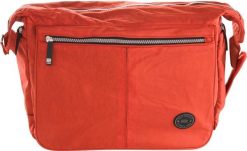 New Rebels Crincle Persian - większa torba na ramię pomarańczowa. Brązowe torby na laptopa Erima, z aplikacjami, z materiału. Za 155.99 zł.