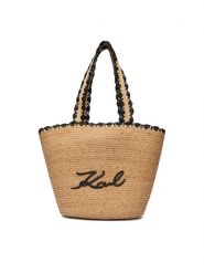 KARL LAGERFELD Torebka B1W46070 Beżowy. Brązowe torebki klasyczne damskie KARL LAGERFELD, z syntetyku, bez dodatków. Za 849.99 zł.