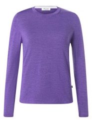 Maerz Muenchen Wełniany sweter w kolorze fioletowym rozmiar: 38. Różowe swetry klasyczne damskie Maerz Muenchen, z wełny, bez kołnierzyka. Za 217.99 zł.