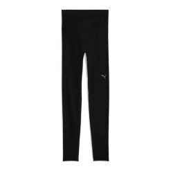 Legginsy treningowe damskie Puma SHAPELUXE HW 7/8 52746301. Czarne legginsy damskie Puma, l, bez wzorów, z materiału. Za 221.02 zł.