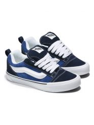 Vans Sneakersy "Knu Skool" w kolorze granatowo-niebieskim rozmiar: 42,5. Niebieskie obuwie sportowe damskie Vans, z materiału, bez zapięcia. Za 281.76 zł.
