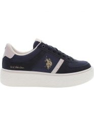 U.S. Polo Assn. Sneakersy w kolorze granatowym rozmiar: 40. Niebieskie obuwie sportowe damskie U.S. Polo Assn., bez zapięcia. Za 208.99 zł.