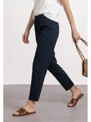 Street One Spodnie w kolorze granatowym rozmiar: 38/L28. Niebieskie spodnie materiałowe damskie Street One, bez wzorów, z materiału. Za 129.95 zł.
