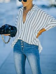 LA Angels Bluzka w kolorze białym rozmiar: S. Białe bluzki damskie LA Angels, s, bez wzorów, bez kołnierzyka, bez ramiączek. Za 126.99 zł.