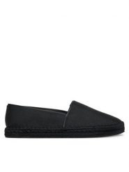 Calvin Klein Espadryle Flat Espadrille - Jacq HW0HW02467 Czarny. Czarne espadryle damskie Calvin Klein, bez wzorów, z materiału, bez obcasa. Za 189.99 zł.