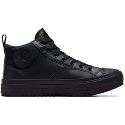 Adidasy Converse Chuck Taylor All Star Malden Street Boot, Dla obu płci. Czarne obuwie sportowe casual damskie Converse, ze skóry ekologicznej, bez zapięcia. Za 690.00 zł.