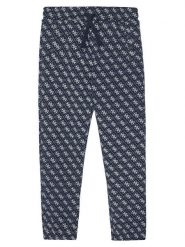 Guess Spodnie dresowe L5YQ15 KA6R4 Granatowy Regular Fit. Niebieskie spodnie dresowe dziewczęce Guess, z aplikacjami, z bawełny. Za 149.99 zł.