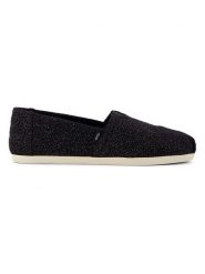 TOMS Espadryle w kolorze czarnym rozmiar: 37. Czarne espadryle damskie TOMS, bez wzorów, bez obcasa. Za 158.10 zł.