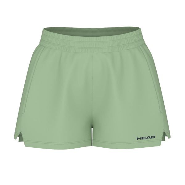Szorty damskie Head Play. Zielone spodenki sportowe damskie Head, l, bez wzorów, z elastanu, tenisowe. Za 224.00 zł.