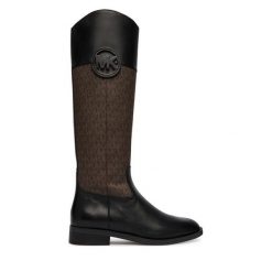Kozaki MICHAEL Michael Kors. Brązowe kozaki damskie MICHAEL Michael Kors, bez obcasa, na płaskiej podeszwie, bez zapięcia. Za 1,239.00 zł.
