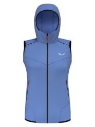 Salewa Kamizelka trekkingowa "Pedroc Durastretch Light" w kolorze niebieskim rozmiar: 38. Niebieskie kamizelki damskie Salewa, bez wzorów, bez kaptura. Za 211.31 zł.