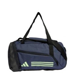 Torba Essentials 3-Stripes Duffel XSmall. Niebieskie torby sportowe Adidas, bez wzorów, z materiału. Za 146.45 zł.