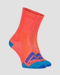 Skarpety X-Socks Bike Expert Crew. Brązowe skarpetki damskie X Socks, bez wzorów, z materiału. Za 90.00 zł.