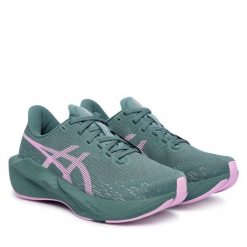 Buty do biegania Asics. Zielone obuwie sportowe treningowe Asics, do biegania. Za 709.99 zł.