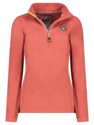 Geographical Norway Bluza polarowa "Tugim" w kolorze pomarańczowym rozmiar: XXL. Pomarańczowe bluzy damskie Geographical Norway, xxl, bez wzorów, z polaru, bez kaptura. Za 70.41 zł.