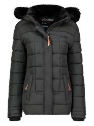 Geographical Norway Kurtka pikowana w kolorze czarnym rozmiar: XL. Czarne kurtki damskie Geographical Norway, xl, bez wzorów, bez kaptura. Za 267.92 zł.
