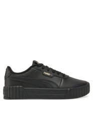 Puma Sneakersy Carina 3.0 Jr 401476 02 Czarny. Czarne buty sportowe dziewczęce Puma, ze skóry, bez zapięcia. Za 129.99 zł.