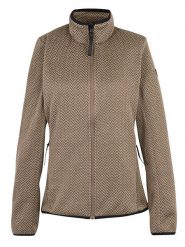 Regatta Kurtka polarowa "Elzie" w kolorze beżowym rozmiar: 34. Brązowe kurtki damskie Regatta, bez wzorów, z polaru, bez kaptura. Za 96.14 zł.