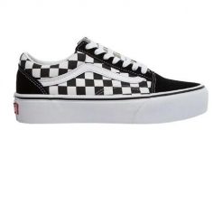 Buty na deskorolkę dla dorosłych Vans Old Skool. Czarne obuwie sportowe damskie Vans, bez zapięcia, Vans Old Skool. Za 381.50 zł.