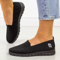 Czarne sportowe buty damskie Potocki 16327. Czarne obuwie sportowe casual damskie POTOCKI, z tkaniny, na fitness i siłownię. Za 89.00 zł.