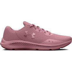 Buty do biegania damskie Under Armour Charged Pursuit 3 W. Czerwone obuwie sportowe damskie Under Armour, z materiału, bez zapięcia, do biegania. Za 316.00 zł.