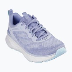 Buty damskie SKECHERS Edgeride Power Flow. Niebieskie obuwie sportowe casual damskie Skechers. Za 269.99 zł.