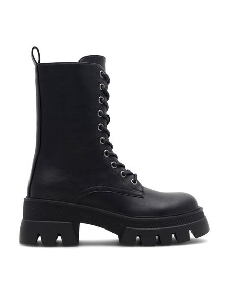 Jenny Fairy Trzewiki LONE HY8757-8 Czarny. Czarne botki damskie Jenny Fairy, z syntetyku, bez obcasa, na płaskiej podeszwie, bez zapięcia. Za 179.99 zł.