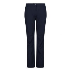 Dopasowane spodnie damskie CMP. Niebieskie rurki damskie CMP, na jesień, bez wzorów. Za 349.40 zł.