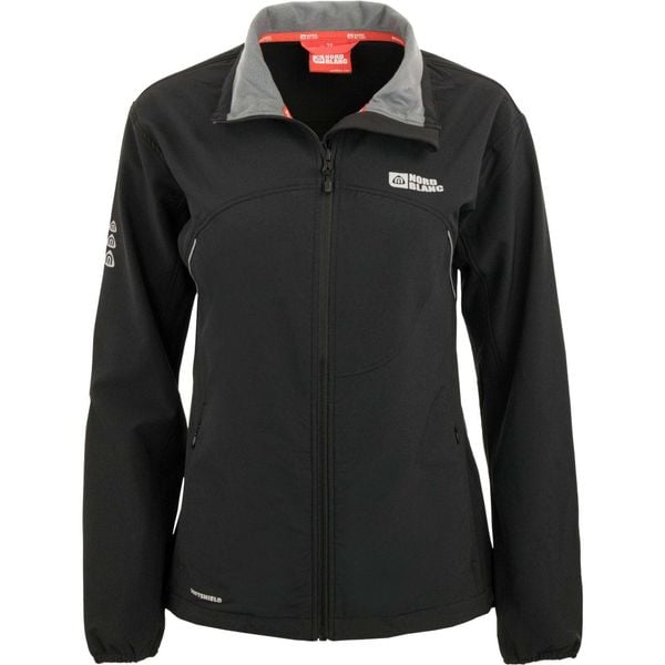 Nordblanc Damska Kurtka Softshell, Cienka, Czarna, Rozm. 40. Czarne kurtki damskie NORDICA, l, bez wzorów, z softshellu, bez kaptura. Za 265.99 zł.