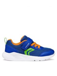 Geox Sneakersy J Sprintye Boy J36GBA 01454 C0685 D Niebieski. Niebieskie buty sportowe chłopięce Geox, z materiału, bez zapięcia. Za 229.99 zł.