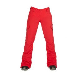 Spodnie snowboardowe damskie Billabong Adiv Nela 1247. Czerwone spodnie sportowe damskie Billabong, na zimę, l, bez wzorów, narciarskie. Za 449.99 zł.