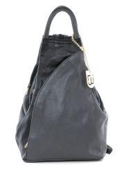 Lucca Baldi Skórzany plecak "Novara" w kolorze szaro-czarnym - 29 x 34 x 13 cm rozmiar: onesize. Czarne plecaki Lucca Baldi, bez wzorów, z materiału. Za 344.95 zł.