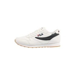 Sneakersy Fila Orbit Low. Białe obuwie sportowe damskie Fila, bez zapięcia, do biegania. W wyprzedaży za 195.10 zł.