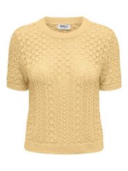 ONLY Sweter w kolorze żółtym rozmiar: S. Żółte swetry klasyczne damskie Only, s, bez kołnierzyka. Za 82.99 zł.