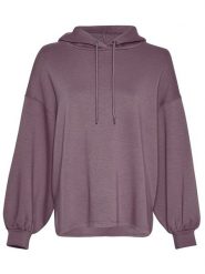 MOSS COPENHAGEN Bluza "Janelle" w kolorze fioletowym rozmiar: S/M. Różowe bluzy damskie Moss Copenhagen, m, bez wzorów, z wiskozy, z kapturem. Za 136.13 zł.