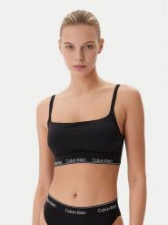 Calvin Klein Swimwear Góra od bikini LV00Q61130 Czarny. Czarne bikini Calvin Klein Swimwear, bez wzorów, z syntetyku. Za 249.99 zł.