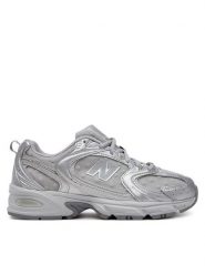 New Balance Sneakersy U530HFZ Szary. Szare obuwie sportowe damskie New Balance, ze skóry, bez zapięcia. Za 399.99 zł.