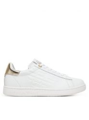 EA7 Emporio Armani Sneakersy 7X000331 AF10848 M0015 Biały. Białe obuwie sportowe damskie EA7 Emporio Armani, ze skóry, bez zapięcia. Za 489.99 zł.