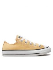 Converse Trampki Chuck Taylor All Star A11174C Żółty. Żółte trampki damskie Converse, bez wzorów, z materiału, bez zapięcia. Za 219.99 zł.