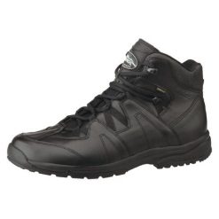 Buty Meindl Police Treck. Czarne obuwie trekkingowe damskie MEINDL, z gore-texu, bez zapięcia. Za 999.90 zł.