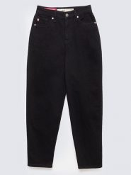 BIG STAR Dżinsy "Silla" - Mom fit - w kolorze czarnym rozmiar: W31/L32. Czarne jeansy damskie Big Star. Za 171.68 zł.