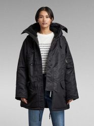G-Star Parka w kolorze czarnym rozmiar: M. Czarne parki damskie G-Star, m, z poliamidu, bez kaptura. Za 461.21 zł.