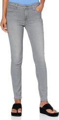 LEE SCARLETT DAMSKIE SPODNIE JEANSOWE JEANSY DŻINSY GREY WORN L526GYWU 112111670. Szare jeansy damskie Lee. Za 199.99 zł.