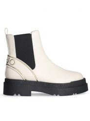 Liu Jo Sztyblety w kolorze kremowym rozmiar: 41. Brązowe botki damskie Liu Jo, bez zapięcia. Za 551.95 zł.