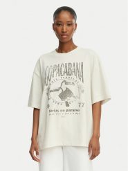 BOSS T-Shirt C_Eboys_2 50559078 Beżowy jasny Relaxed Fit. Brązowe t-shirty damskie Boss, m, bez wzorów, z bawełny, bez kołnierzyka. Za 279.99 zł.