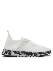 EMU Australia Sneakersy Leura Swirl W13030 Biały. Białe obuwie sportowe damskie EMU Australia, z bawełny, bez zapięcia. Za 309.99 zł.