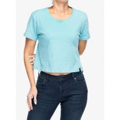 Koszulka bawełniana damska Black Diamond Pivot SS Tee. Niebieskie koszulki sportowe damskie Black Diamond, bez wzorów, z bawełny, bez ramiączek. Za 190.50 zł.